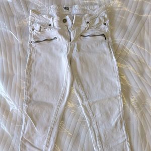White skinny paige jeans